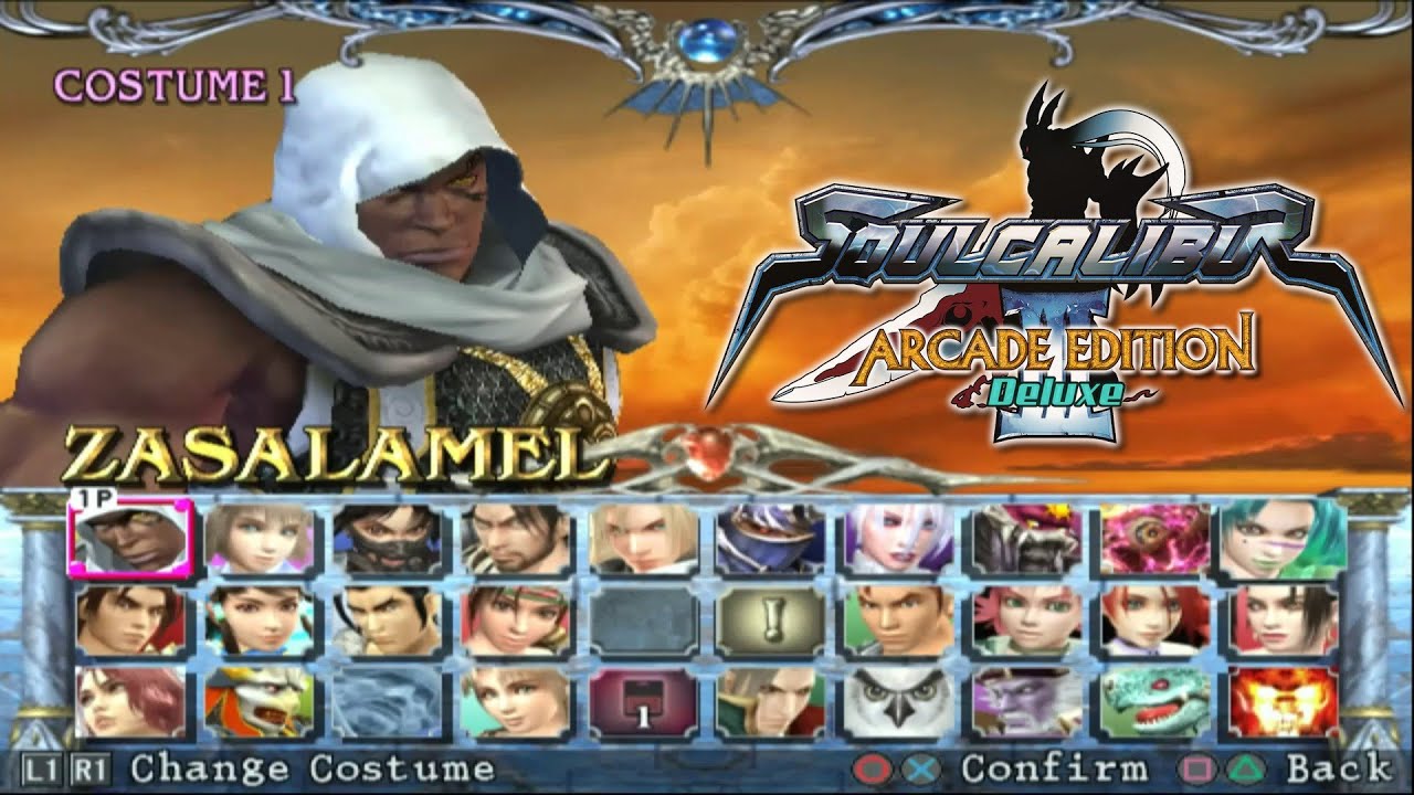 SoulCalibur III - Arcade Edition Deluxe 1.20 - New Costumes & Characters