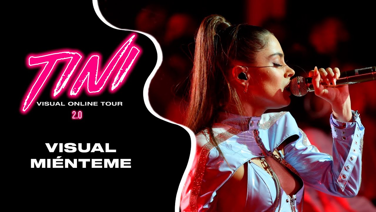 TINI - Miénteme (Visuales/Backdrop del Festival Summer Tour 2021)
