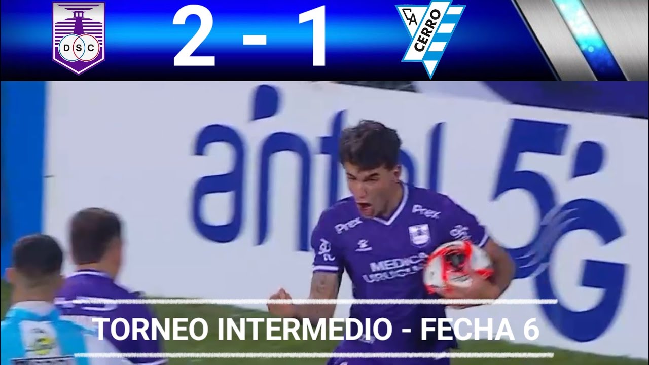 DEFENDOR SPORTING 2 - CERRO 1 - TORNEO INTERMEDIO - FÚTBOL URUGUAYO 2025