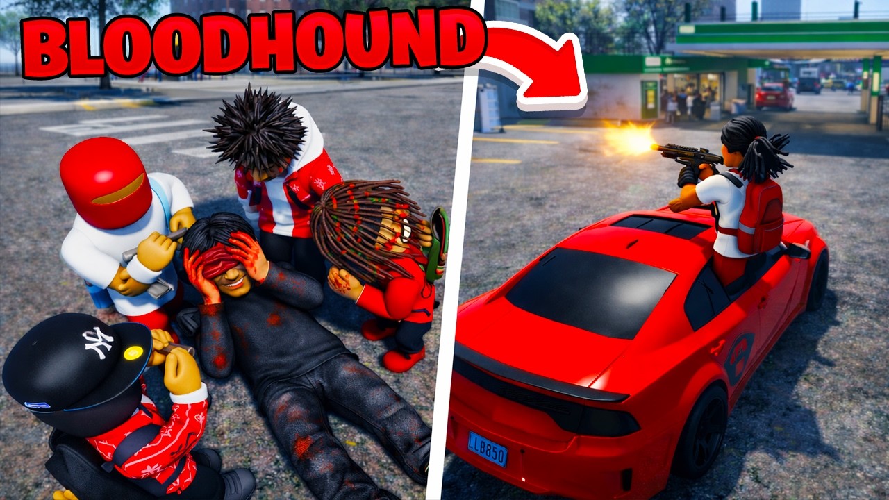 Меня втянули в банду «Бладхаунд»… и я их подставил | Hood Roblox Tha Bronx 3
