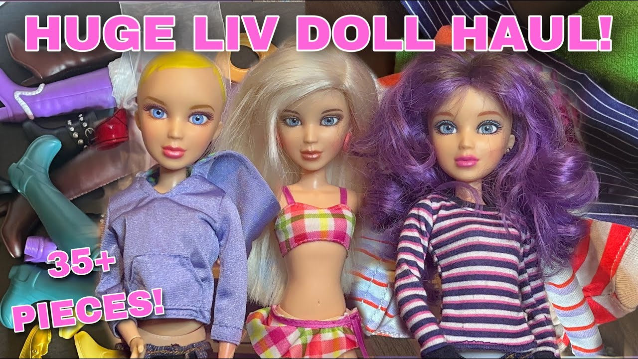 HUGE LIV DOLL HAUL!!! UNBOXING This Ebay Lot With 35+ Pieces!!