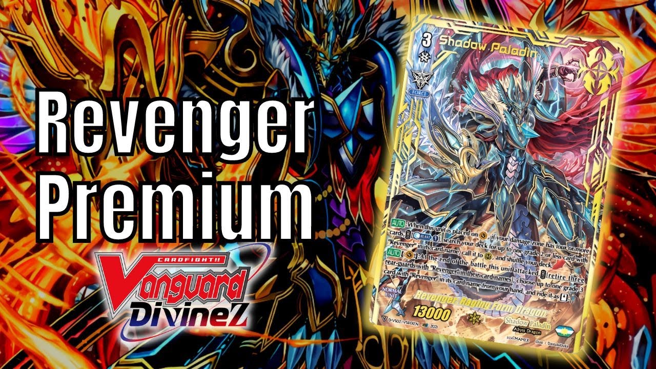 Revenger Deck | Premium Deckset Support | Raging Form Crest Deck | Shadow Paladin Premium April 2024