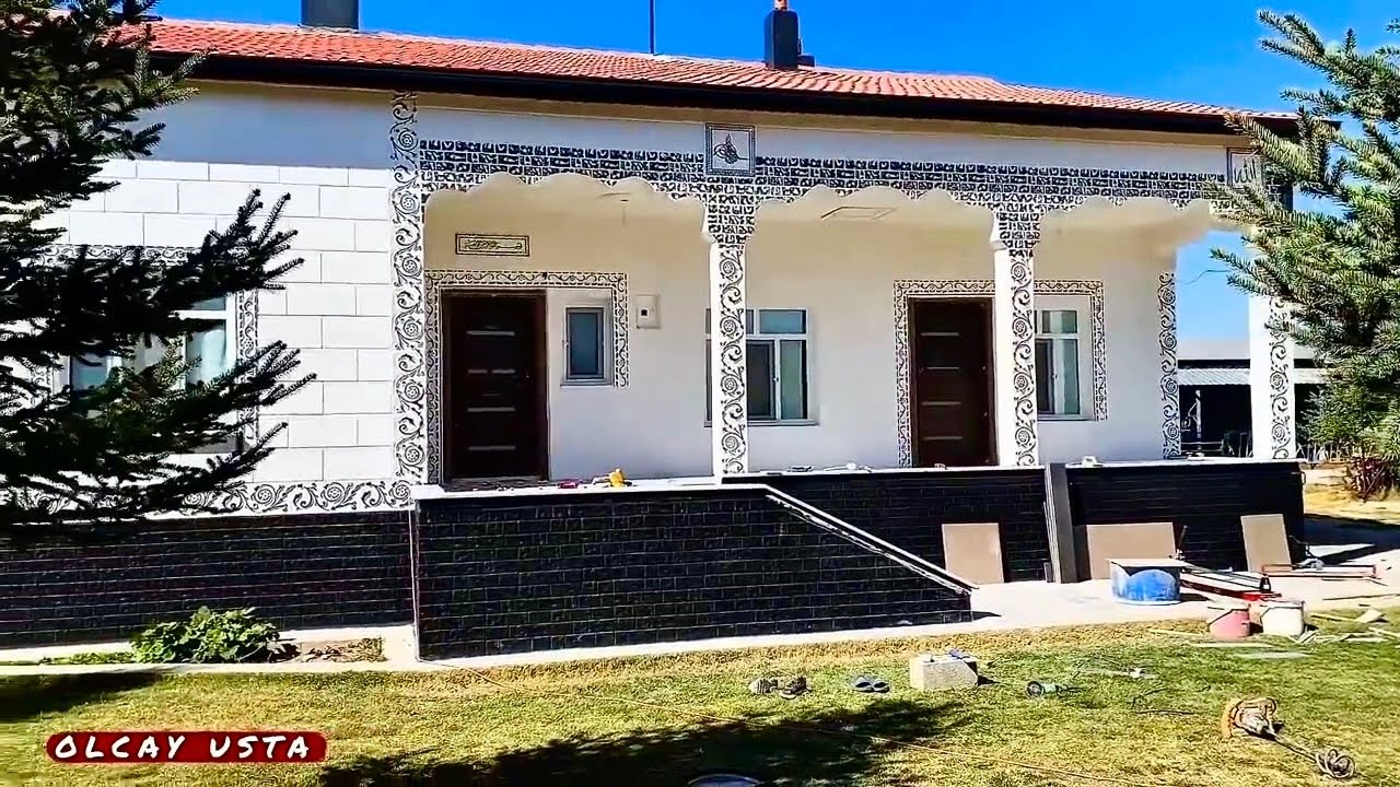 Керамические лестницы и веранды для дома на плато