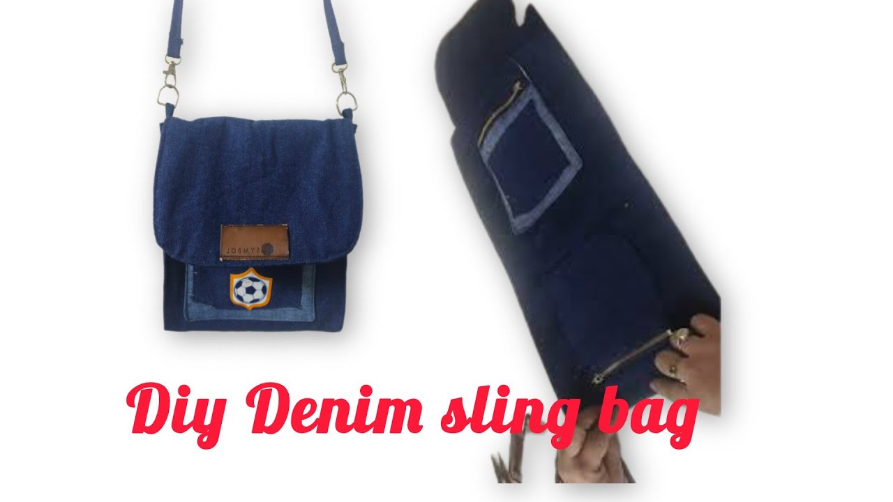 Sling bag cutting and stitching !!#diy #viralvideo#trending #crossbodybag 