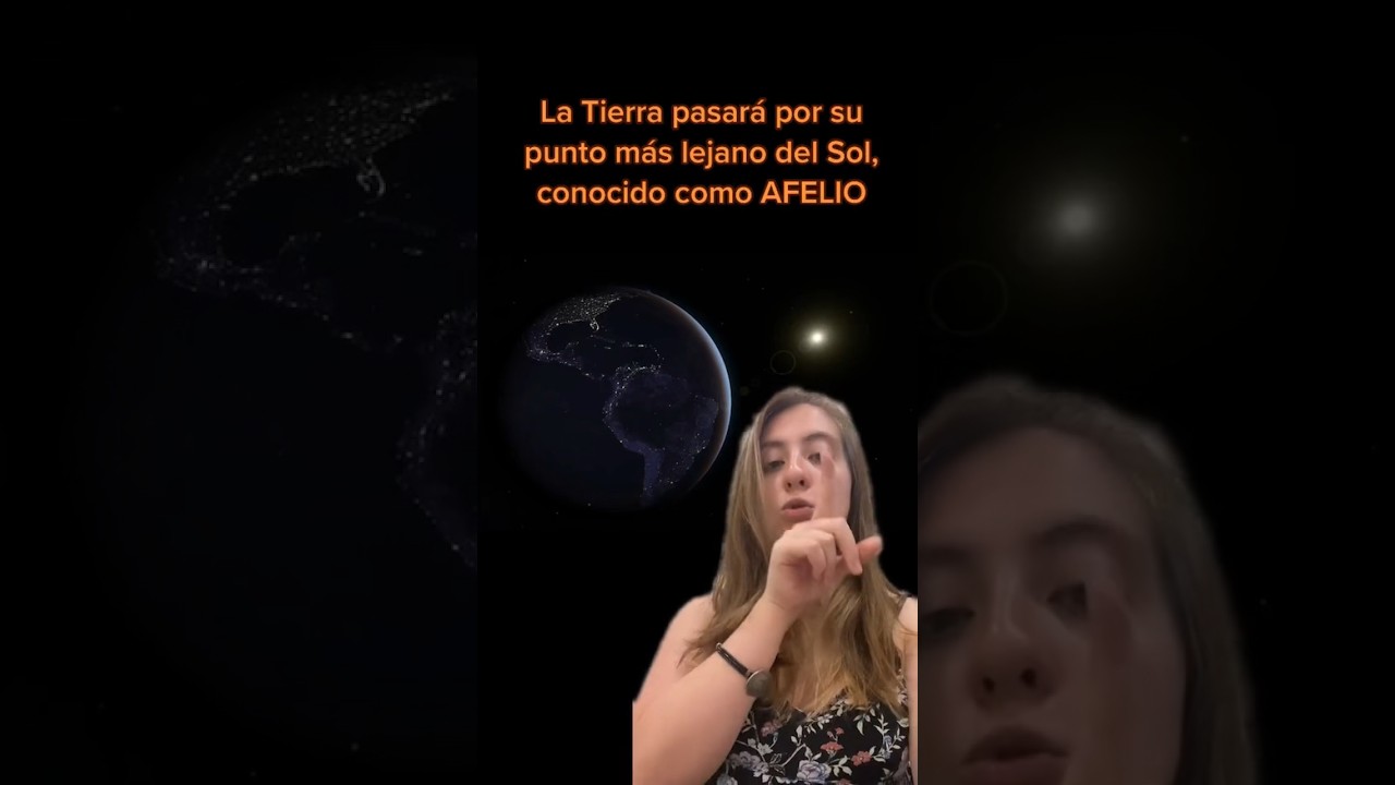 Afelio explicado #astronomia #universo #ciencia