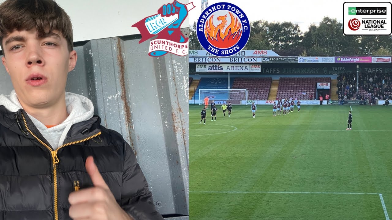 Epic Iron Comeback: Scunthorpe 2-1 Aldershot Vlog