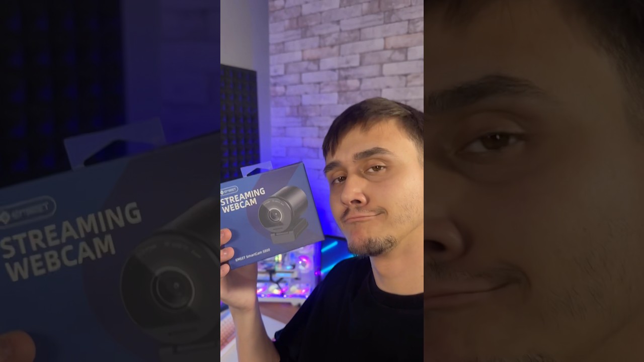 COMPREI UMA WEBCAM NOVA 4K PARA AS LIVES #tjgaming #pcgamer #pc #dicas