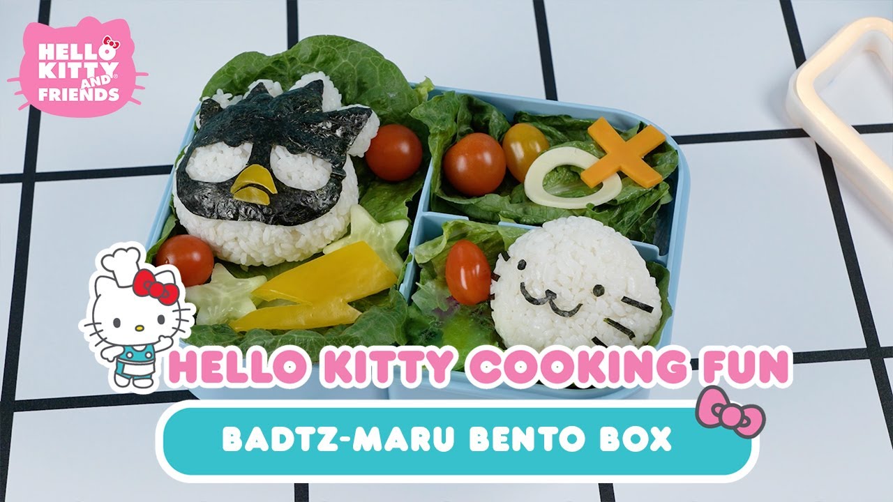 Badtz-maru Bento Box | Hello Kitty Cooking