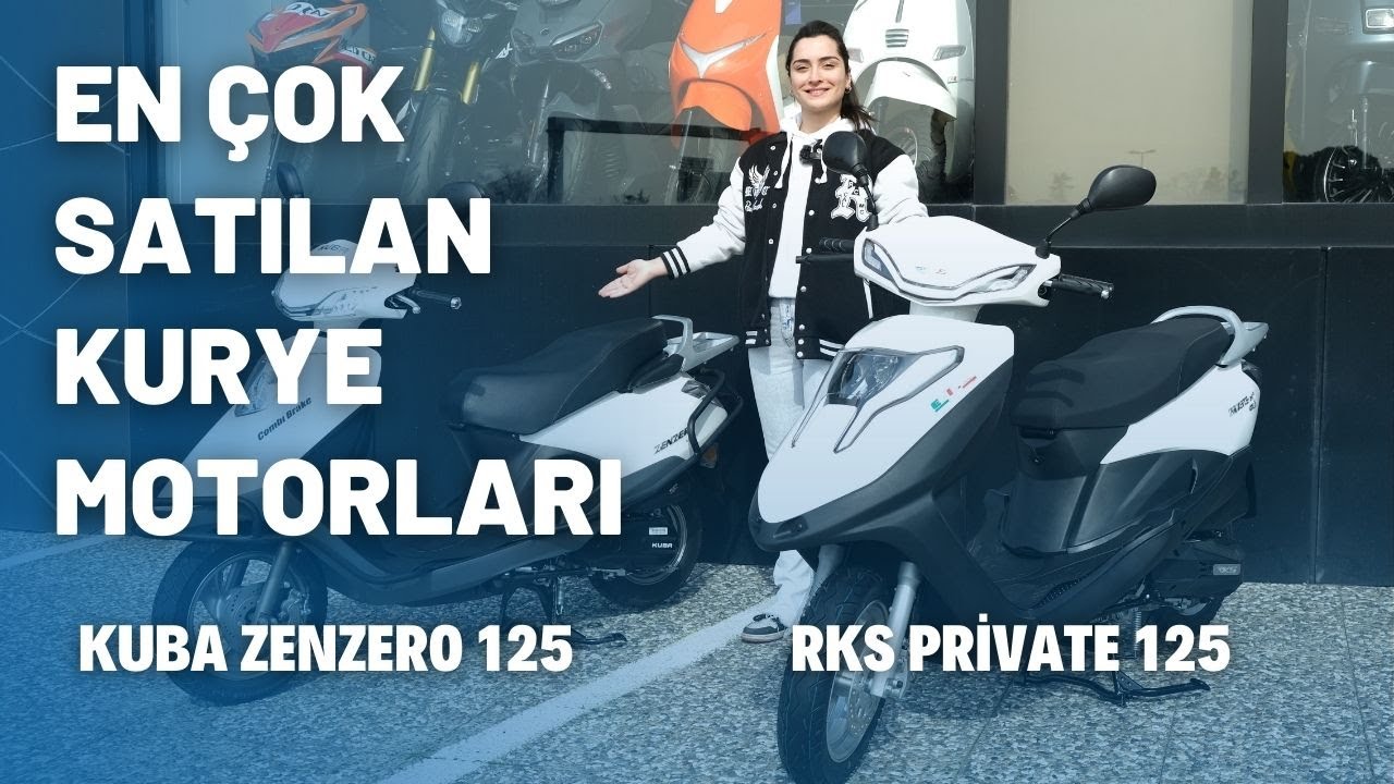 En Çok Satılan Kurye Motorları Kuba Zenzero ve RKS Private'ı Sizler İçin İnceledik