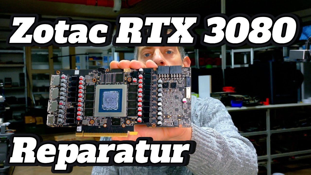 Zoatc RTX 3080 RAM Speicher Reparatur | by #letsfix