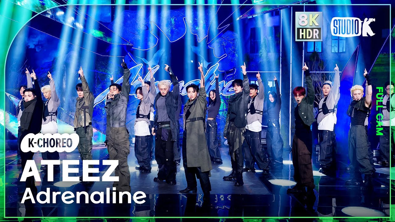 [K-Choreo 8K] 에이티즈 직캠 'Adrenaline' (ATEEZ Choreography) @MusicBank 260206