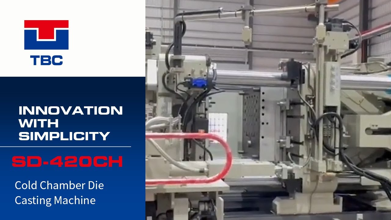 Cold Chamber Die Casting Machine (SD-420CH) with multi-speed injection - TBC