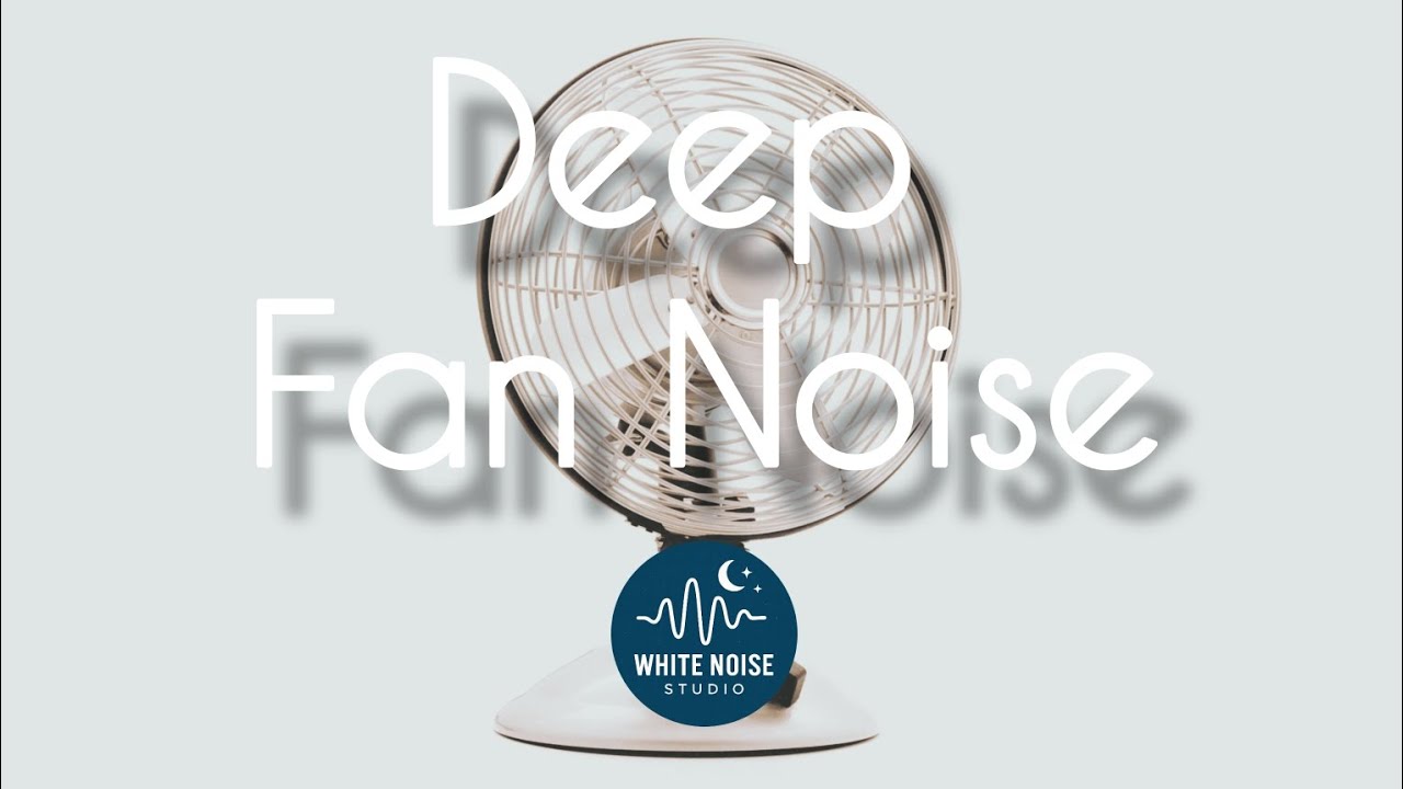 Fan Noise for Deep Sleep | 1 Hour Calming White Noise