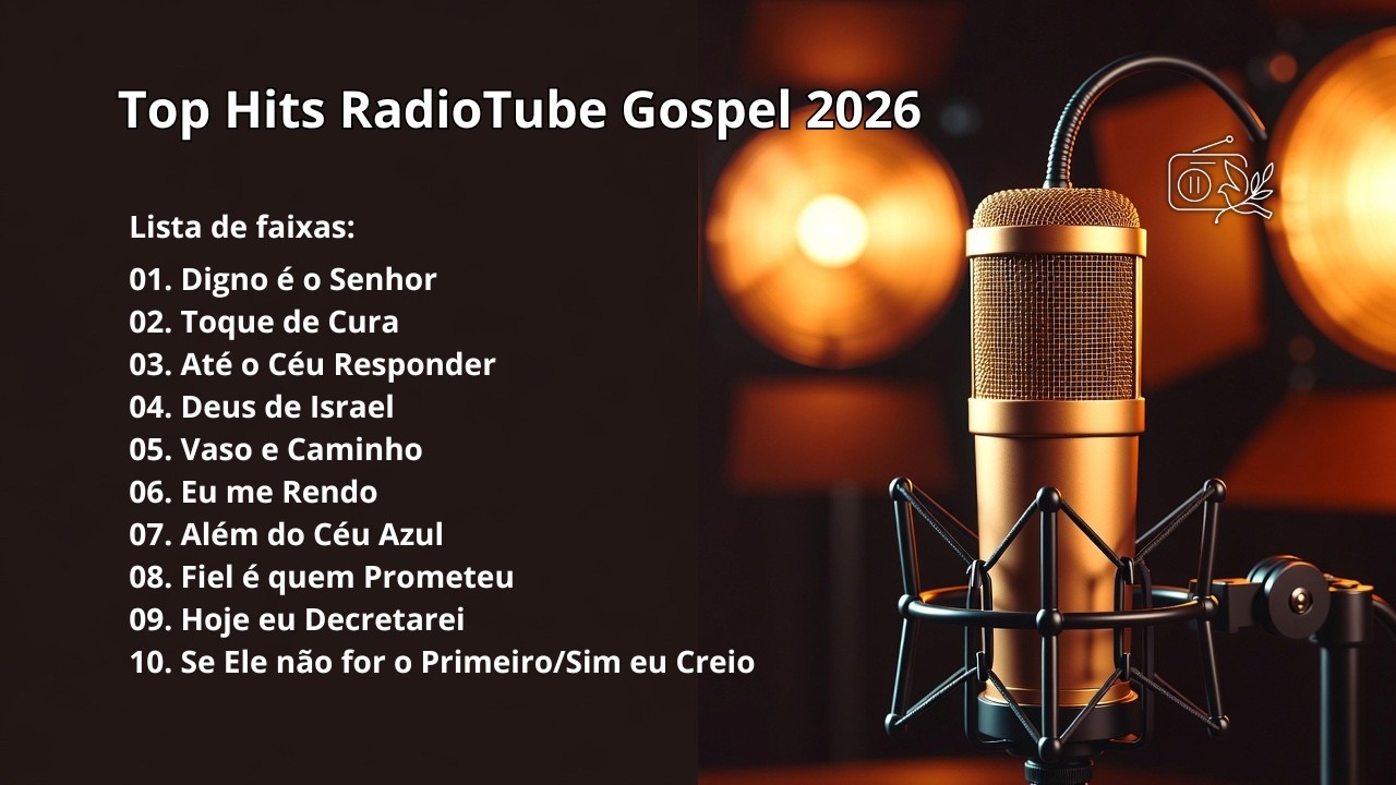 As Mais Tocadas da RadioTube Gospel em 2026 | Programa Completo com Laura Torres