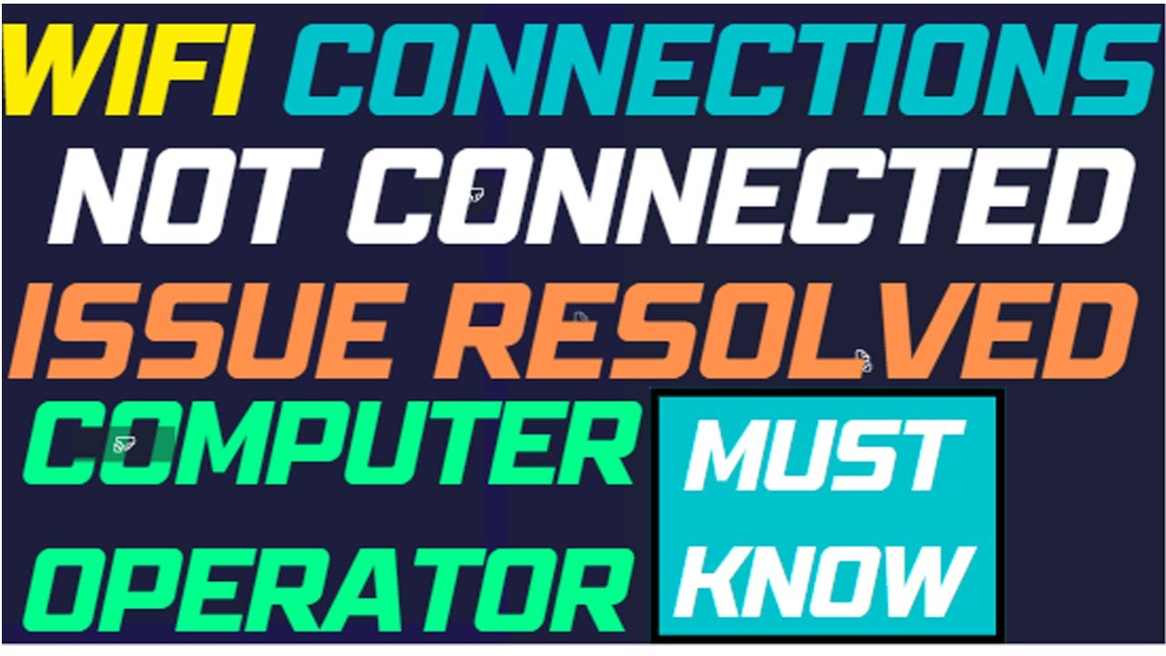 How to Resolve Connections are Available Not Connected - Internet is not working Issue | InfoUstaad