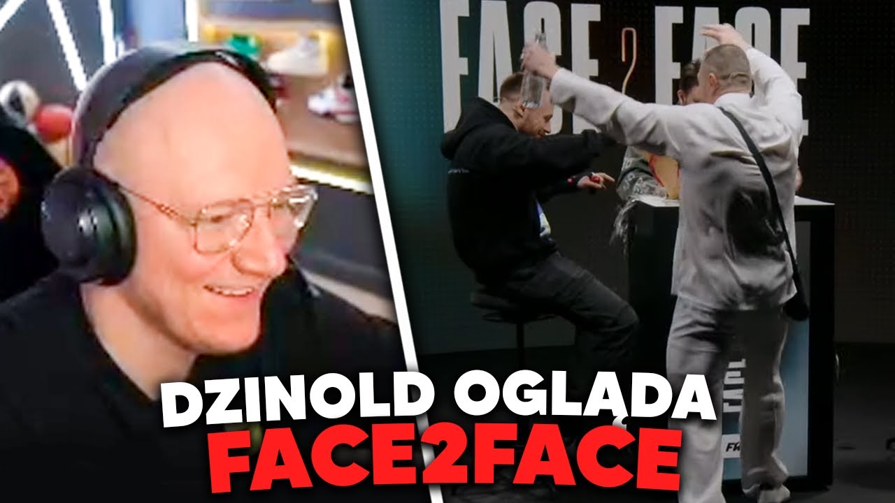 DZINOLD OGLĄDA FACE2FACE XAYOO VS DARO LEW! *DYMY*