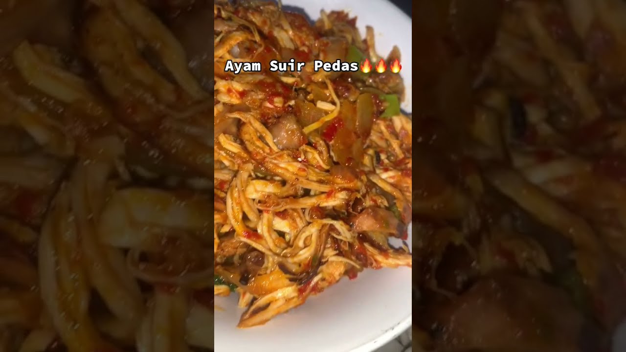 Cara Cepat Memasak Ayam Suwir Pedas | Kuliner Cepat 🍽🍽🍽