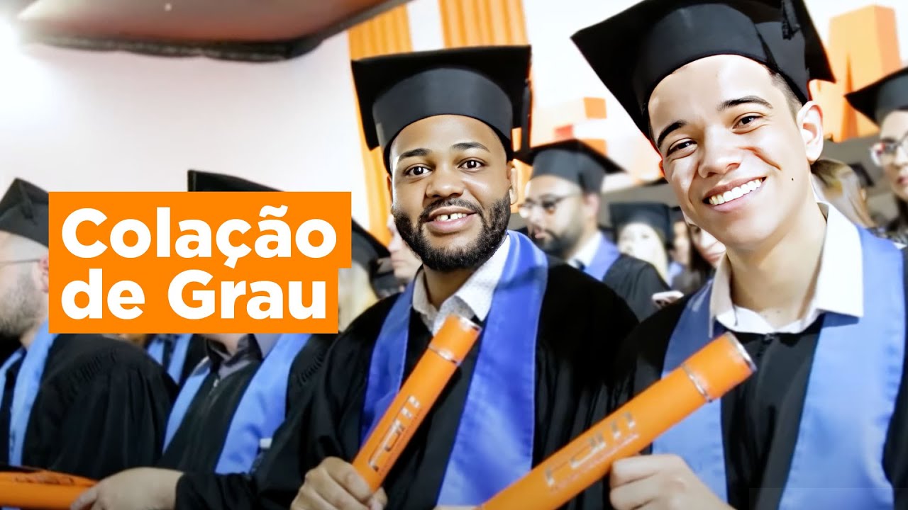 COLAÇÃO DE GRAU NA FAM!