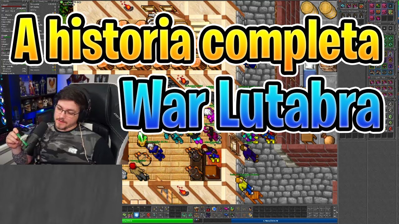 Rubini conta a historia da war de lutabra e explica briga com bugado - War Lutabra #GameLab