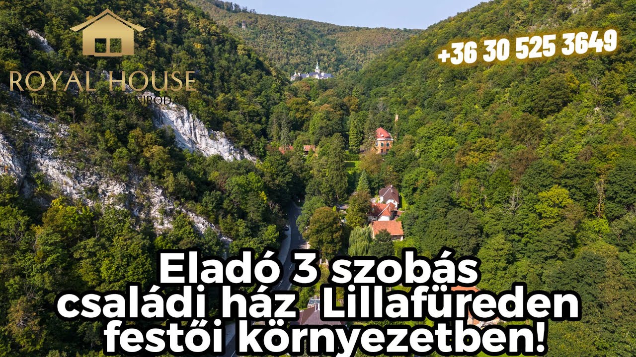 Eladó bruttó 120 m2-es nappali+3 hálószobás családi ház Lillafüreden!