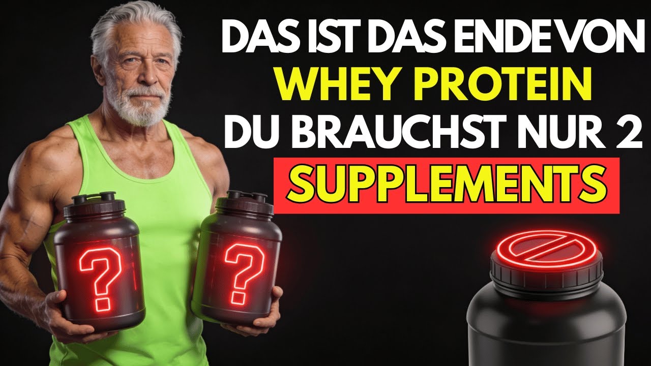 Nach 40: Nur 2 Supplements Wirken Wirklich für Muskelaufbau (Der Rest ist Verschwendung)