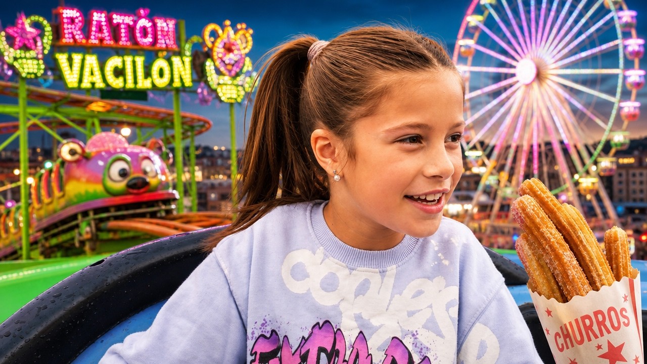 Paseo por el Recinto ferial de Bilbao Jaiak Aste Nagusiko 2025 🎢🎇