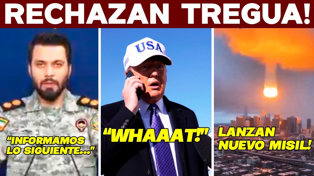 IRAN DICE NO! LANZAN SUPER MISIL. CAE JEFE MOSSAD. DESTRUYERON IRON DOME