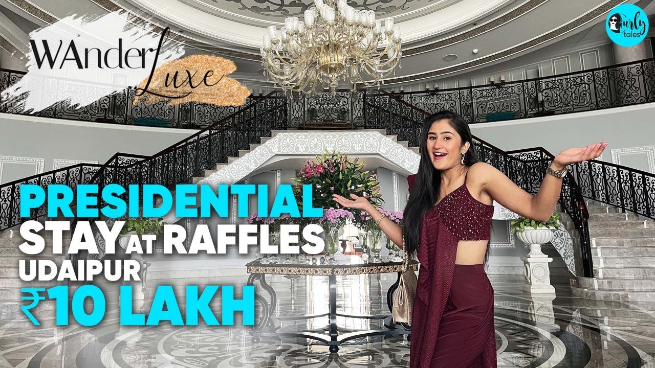 My Most Expensive Birthday Experience For ₹10 Lakh At India's Only Raffles Hotel |Ep10 |Curly Tales