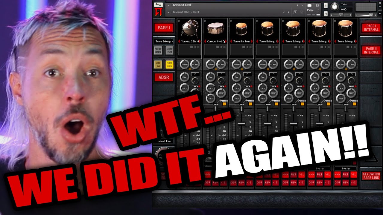 NEW!!! Deviant Drums ONE - Instrument Overview