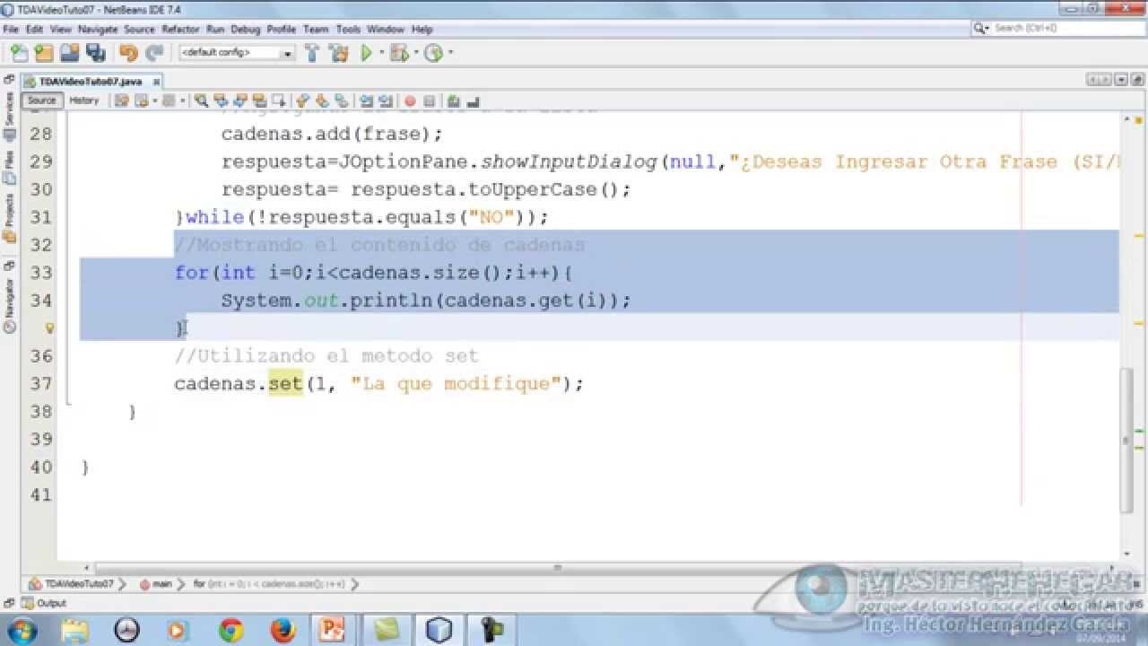07 - Memoria Din&aacute;mica, Clase ArrayList (EDDJava)