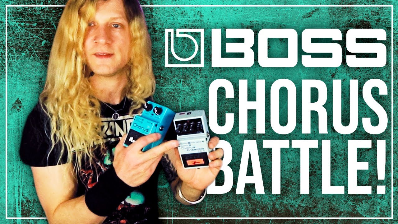 BOSS CE-2W Chorus vs. CE-5 Chorus Ensemble - Which is More METAL