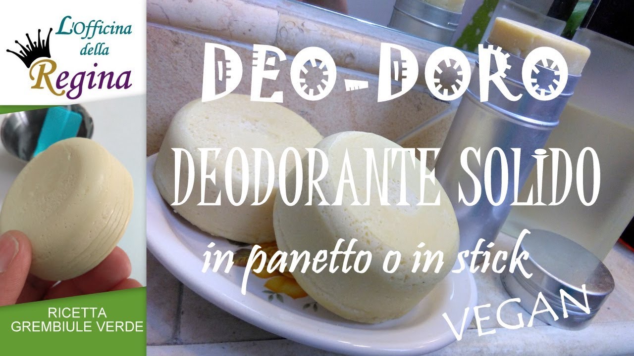 Deo-Doro -  Deodorante solido, in panetto o in stick (vegan)