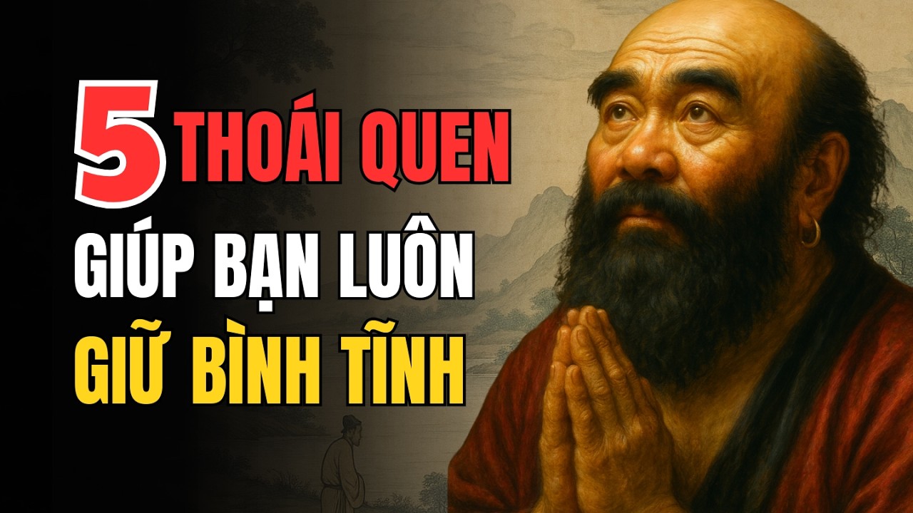 5 Thói Quen Giúp Bạn Luôn Bình Tĩnh | Triết Lý Cổ Nhân