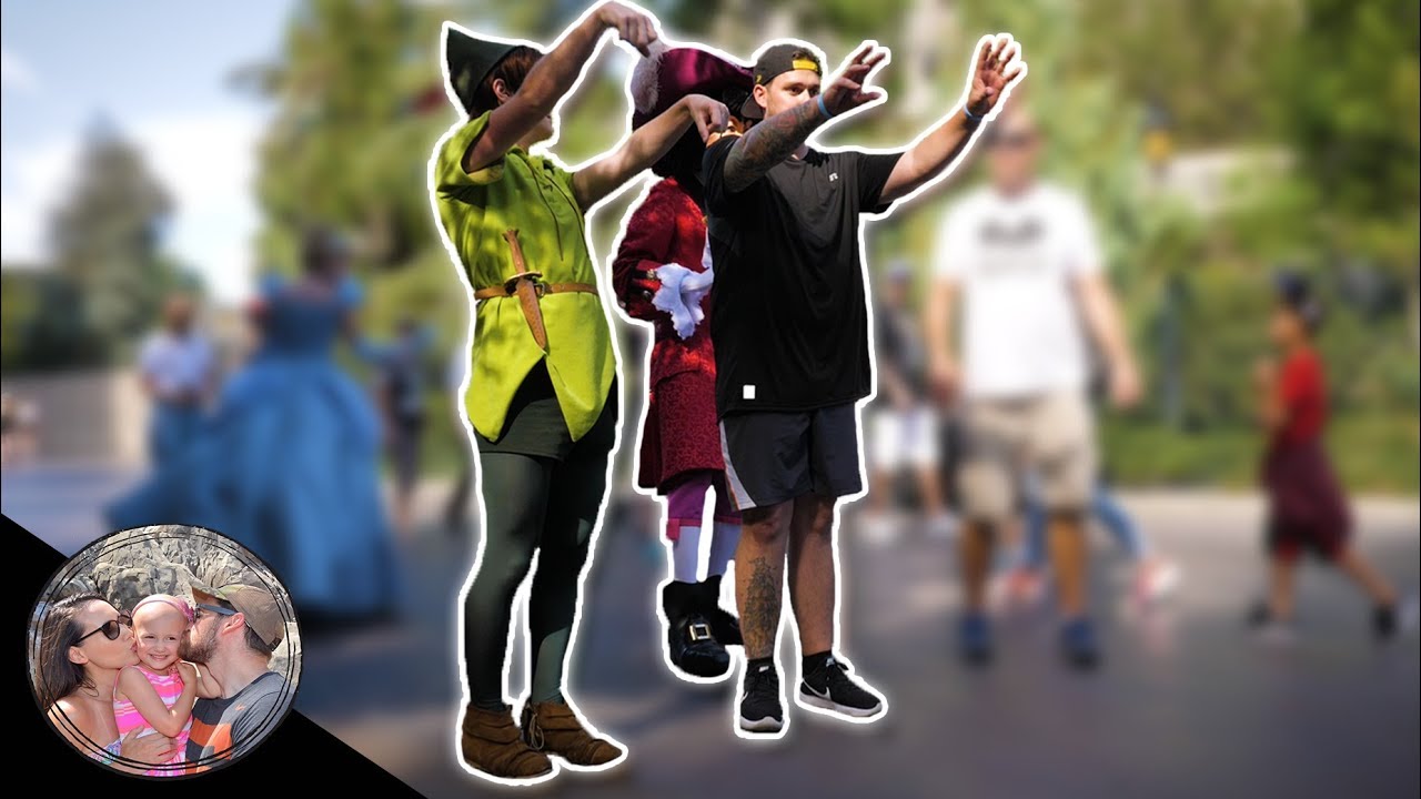 PETER PAN EMBARRASSES DAD IN FRONT OF A HUGE CROWD!! | DISNEYLAND VLOG #126