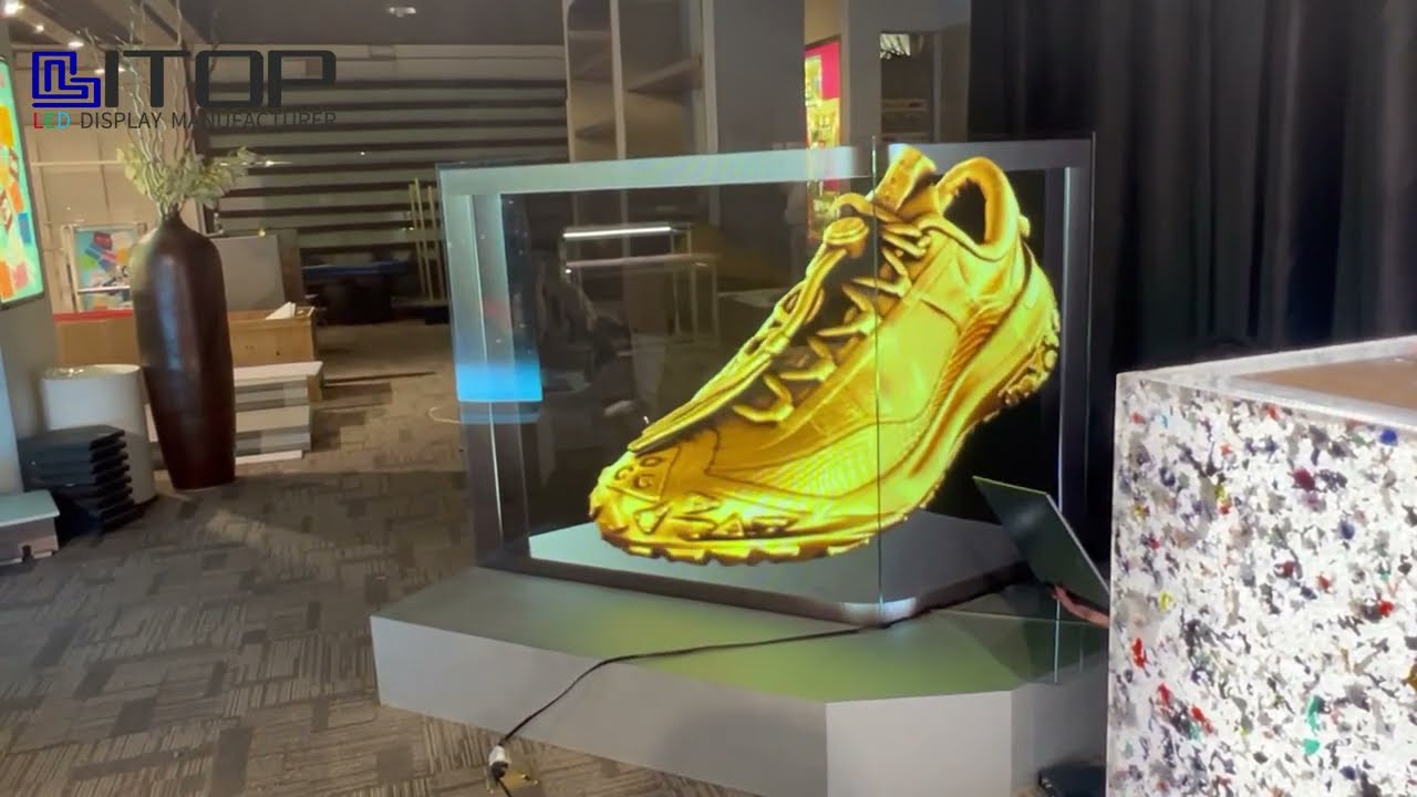 Transparent LED Film Screen Naked Eye 3D Display