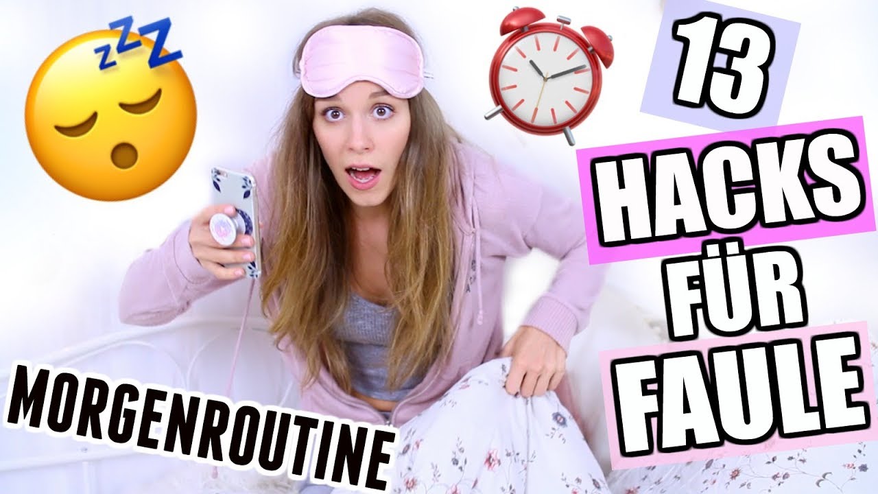 13 MORGENROUTINE HACKS! Egal wie FAUL DU BIST - LEICHT aus dem BETT kommen ♡ BarbaraSofie