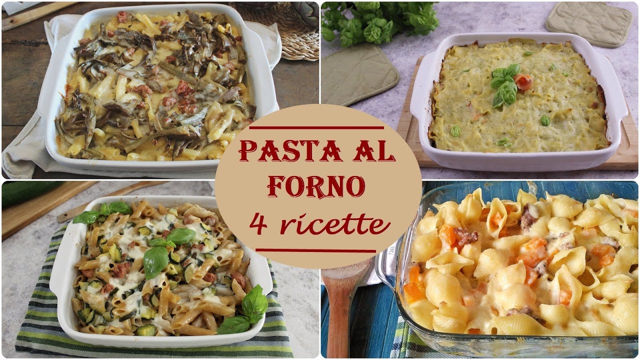 PASTA AL FORNO 4 ricette per le grandi occasioni