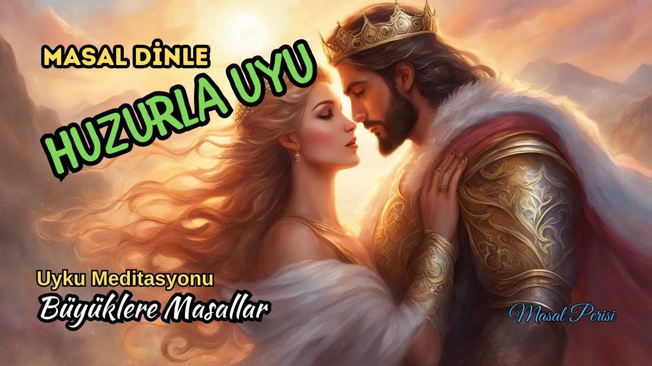 MASAL DİNLE HUZURLA UYU - Büyüklere Masallar - Sesli Kitap - Hikaye Dinle - Masallar - Meditasyon