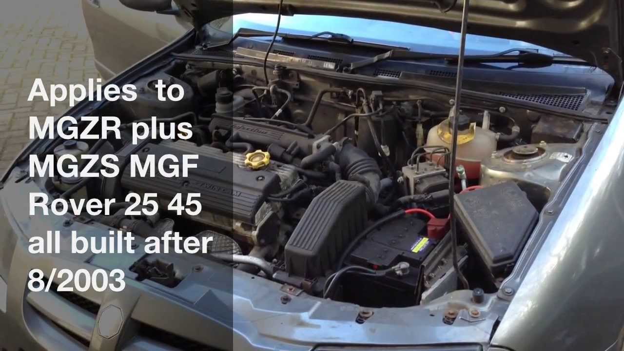 How to Fix MG Rover Electrical Problems - Pektron Relay Fault - 8/2003 on