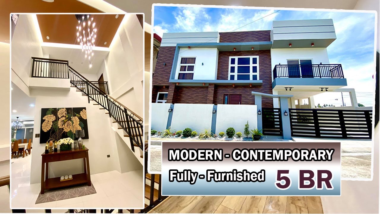 House Tour Vv22 - Fully Furnished ▪︎Brand New Modern Contemporary | HOUSE FOR SALE