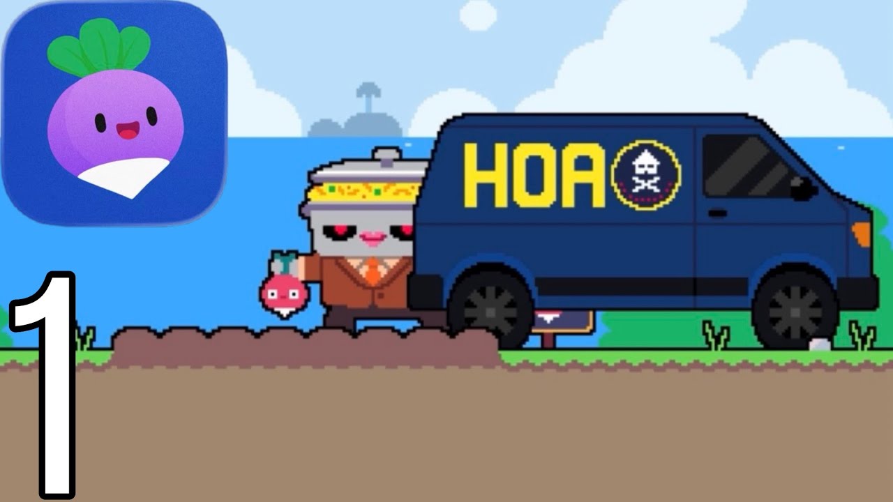Dadish 4 gameplay walkthrough part - 1 (IOS, Android)