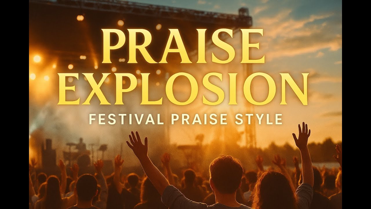 Praise Explosion &ndash; High Energy Gospel Praise & Worship Music (Official Lyrics Video)