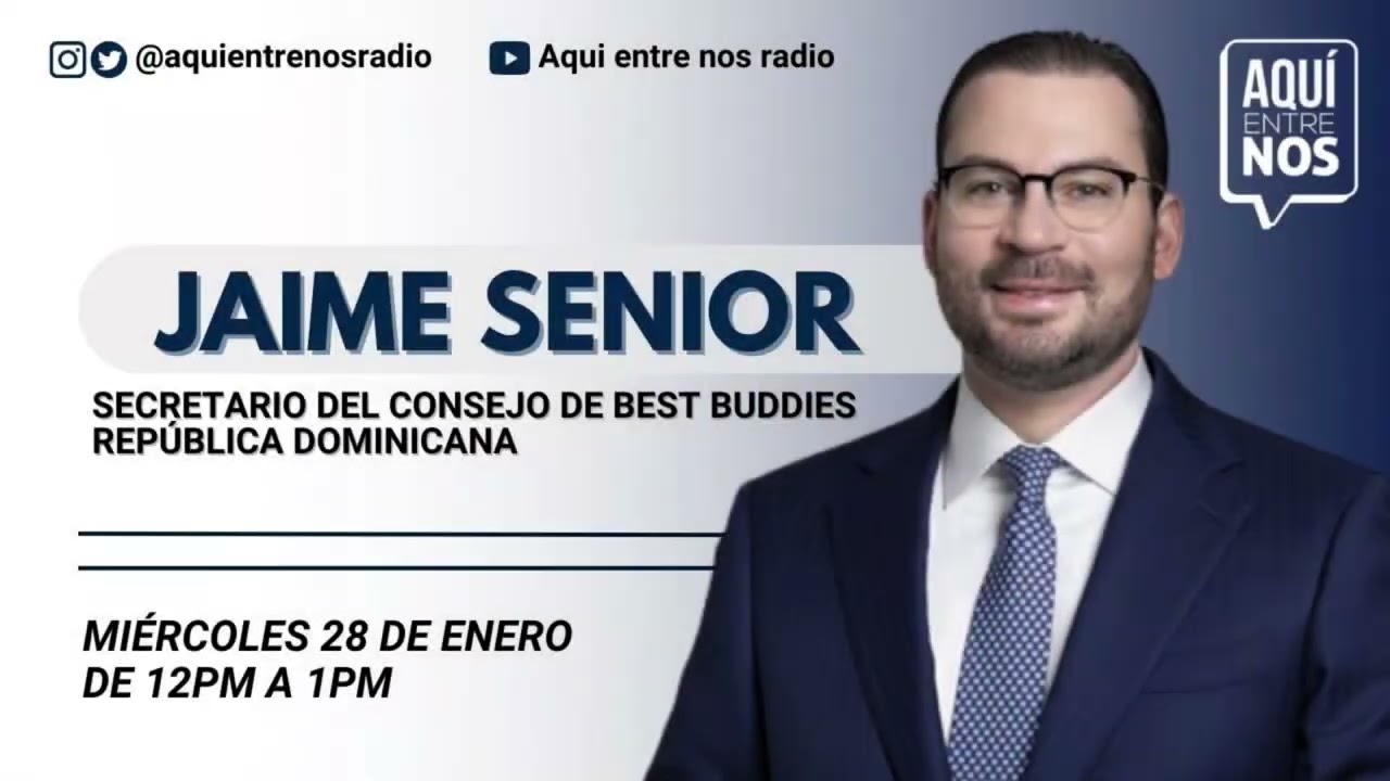 ENTREVISTA CON JAIME SENIOR EN AQUÍ ENTRE NOS 