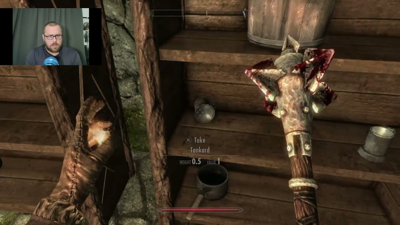 Nerds With Dragons - Draken's Skyrim Playthrough Part 1 - Archur The Khajiit Archer