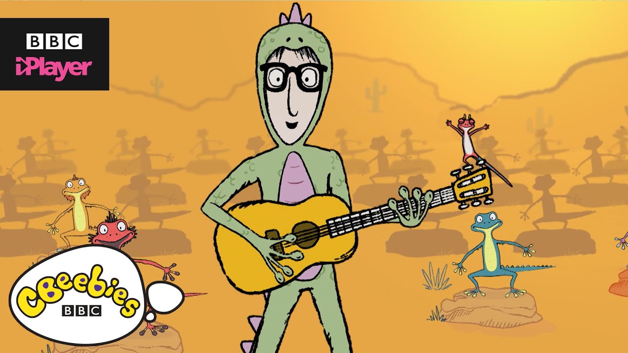The Lizard Song | Nick Cope's Popcast | CBeebies