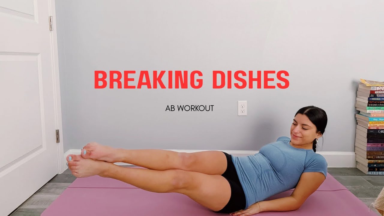 Quick Ab Workout (No Equipment) | Rihanna - Breakin’ Dishes