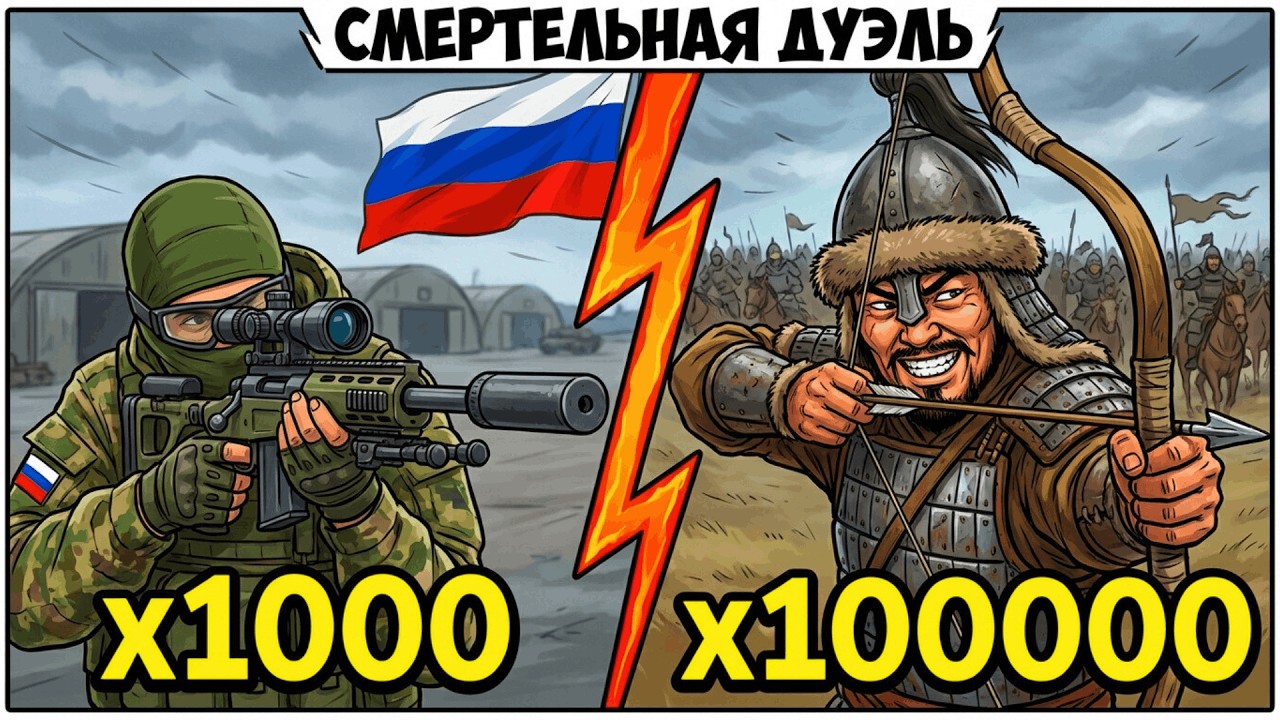 ЧТО ЕСЛИ 100 000 МОНГОЛОВ НАПАДУТ НА СОВРЕМЕННУЮ БАЗУ ВДВ?
