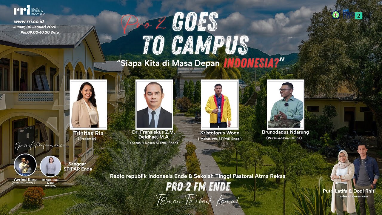 Pro 2 Goes to Campus STIPAR Ende “Siapa Kita di Masa Depan Indonesia?”