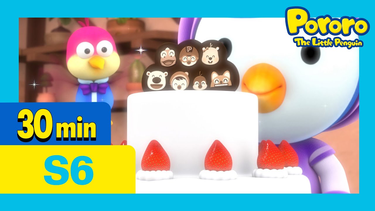 Pororo English Episodes | Petty and Harry’s Special Cake | S6 EP24 | Learn Good Habits for kids