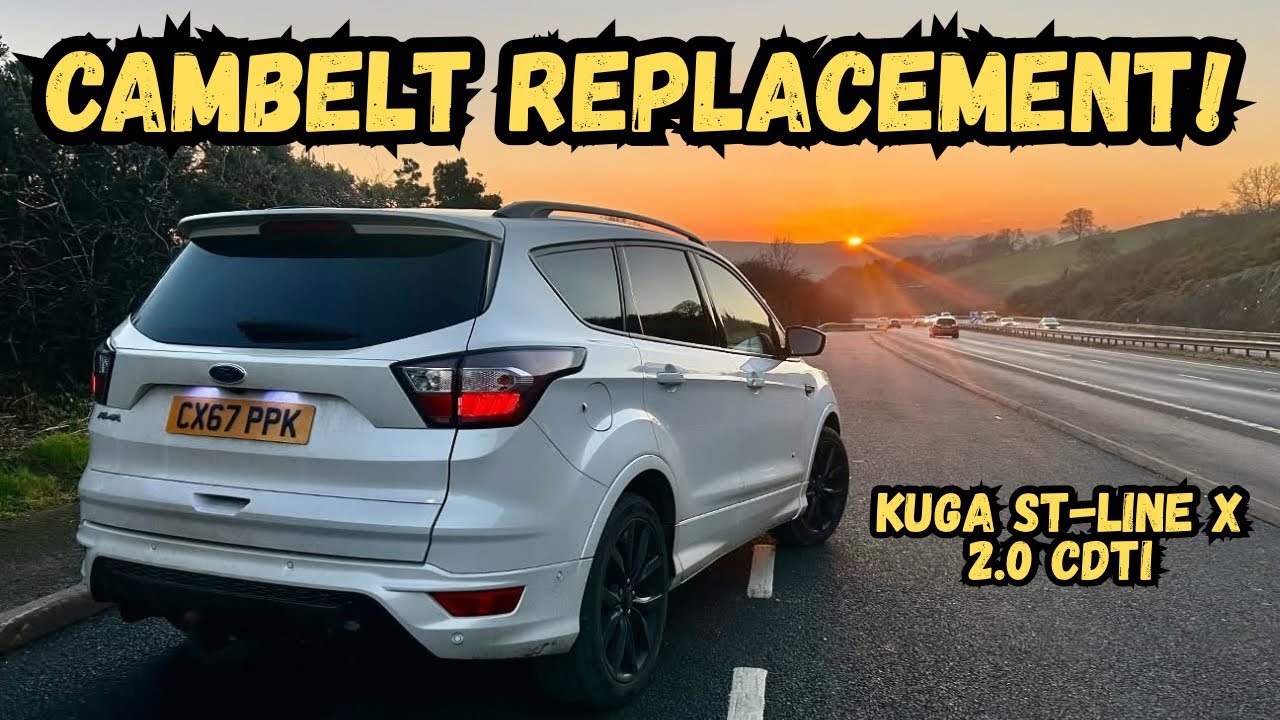 Замена ремня ГРМ и водяного насоса на Ford Kuga Mk2.5 2.0 TDCi | Пошаговая инструкция